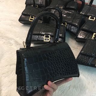 Túi xách nữ chữ B vân rắn sang chảnh