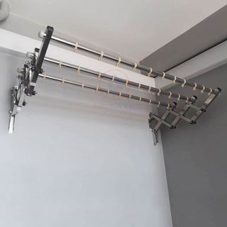 GIÀN PHƠI THÔNG MINH GẮN TƯỜNG BẰNG INOX 304