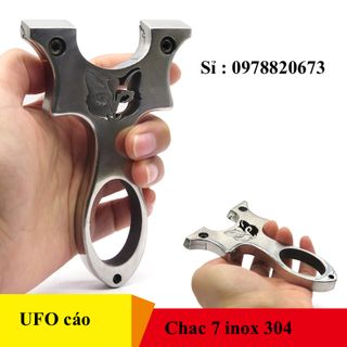 Ná cao su UFO đầu cáo  inox 304