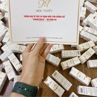 Trị mụn huyết thanh mộc tuyết 5ml