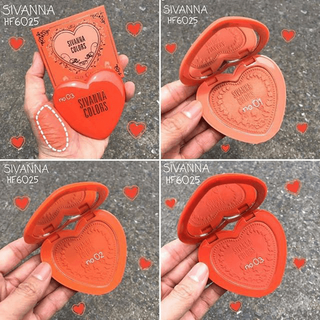 Phấn Má Hồng Sivanna Colors Chic Long Lasting 16 House Blush HF6025 6g
