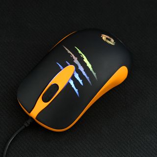 Mouse Gaming CoolerPlus CPM X7C đen vàng, led