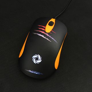 Mouse Gaming CoolerPlus CPM X7C đen vàng, led