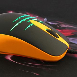 Mouse Gaming CoolerPlus CPM X7C đen vàng, led