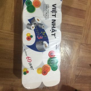 Giấy vệ sinh Việt Nhật 10 cuộn x3 lớp