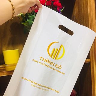 in tên lên túi nilon pe bóng dẻo - xưởng in Đại Phát