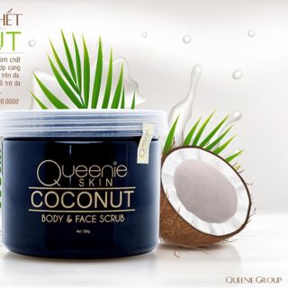 TẨY TẾ BÀO CHÊT SỮA DỪA NON QUEENIE SKIN