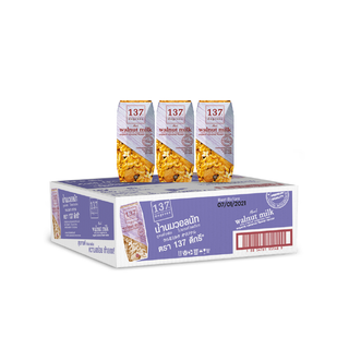 Thùng Sữa Hạt 137 Degrees Óc Chó Nguyên Chất 180ml x 36 Hộp