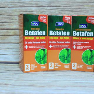 Nước súc họng, súc miệng Betafen