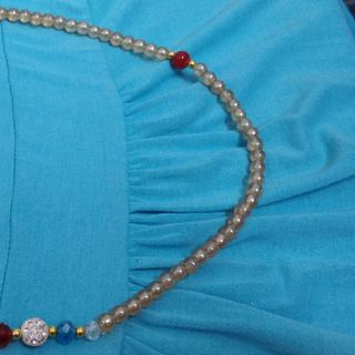 Dây chuyền chuỗi mẫu y hình nhe 15k
