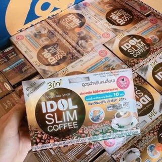 Cà phê giảm cân IDOL SLIM COFFEE 3In1 mẫu mới 20199 giá sỉ