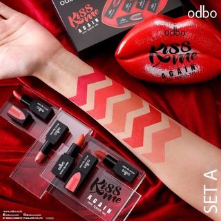 Set Son Odbo Kiss Me Again Mini Lipstick OD525