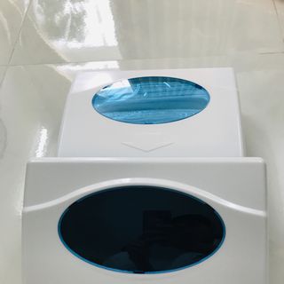 Hộp giấy treo tường , hộp giấy lau tay ngang