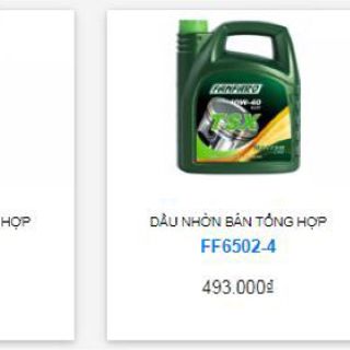 Phụ tùng lọc các loại dành cho xe hơi