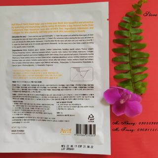 004.MẶT NẠ AVIF BIO-CELL NECK MASK