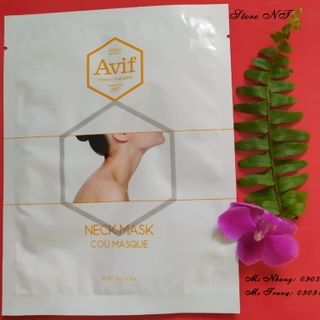 004.MẶT NẠ AVIF BIO-CELL NECK MASK