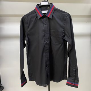 Áo Sơ Mi Cotton Trend Slim Cổ Đức Thêu