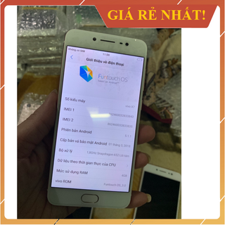 Điện thoại Vivo X7 - Ram 4G- Bộ nhớ 64G, Bán giá sỉ (giá bán buôn)