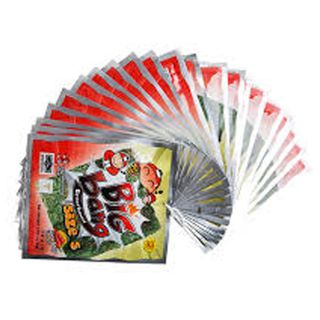Snack Rong Biển Taokaenoi BIG BANG Vị Cay Lốc 24 gói 2g