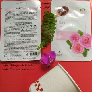 020.MẶT NẠ HNB MY SKIN RELAXING MASK [HOA HỒNG]
