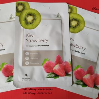 014.MẶT NẠ HNB MY HEALTHY SKIN DETOX MASK DÂU TÂY VÀ KIWI