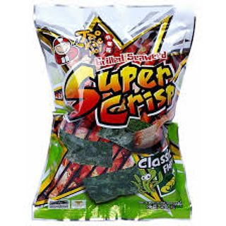 Snack Rong Biển Taokaenoi SUPER CRISP Thái Lan Vị Truyền Thống 12G