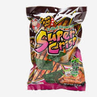 Snack Rong Biển Taokaenoi SUPER CRISP Thái Lan Vị Kim Chi 24G