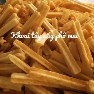 Khoai tây phủ phomai sấy giòn