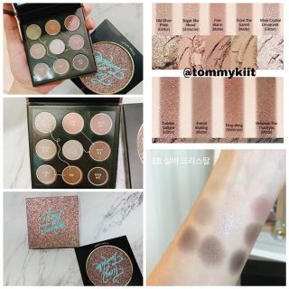 Bảng phấn mắt 9 màu kèm gương Tiny Twinkle Color Eyes