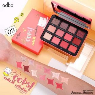 Phấn Mắt 12 Ô Odbo Oops Cutest Collection OD212 14g