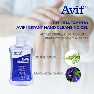024.NƯỚC RỬA TAY AVIF INSTANT HAND CLEANSING GEL 90ml giá sỉ