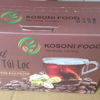 Cà phê nhàu túi lọc - Noni coffee bag fillter