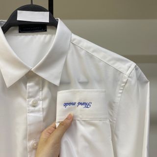 Áo Sơ Mi Cotton Smart Slim Dài Trơn