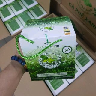 Cà phê xanh hộp 30 gói giá sỉ