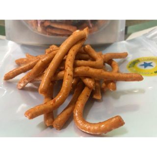 Bánh que cay sốt mắm ớt giòn rụm, bánh củi, bánh thèo lèo