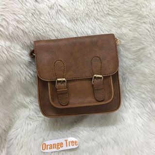 Túi đeo chéo nữ da Vintage