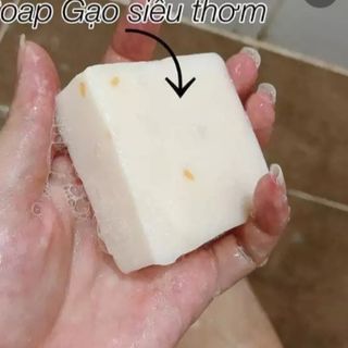 Xà phòng tắm trắng cám gạo