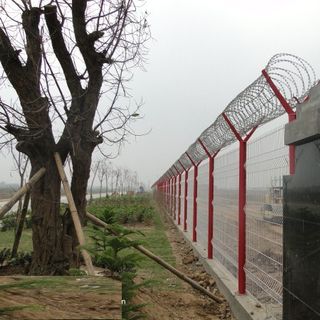 Sản xuất hàng rào nhà máy, Hàng rào nhà xưởng, Vách lưới ngăn kho