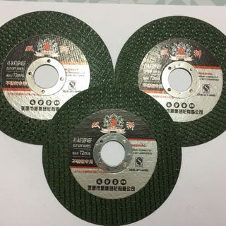 Đá cắt cầm tay mỏng 125x1.4 màu xanh hiệu Sư Tử