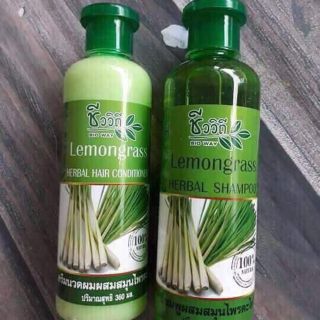 gội xả tinh dầu sả chanh Thái Lan, combo gội xả Lemongrass, combo gội xả, combo gội xả hương sả