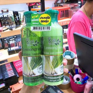 gội xả tinh dầu sả chanh Thái Lan, combo gội xả Lemongrass, combo gội xả, combo gội xả hương sả