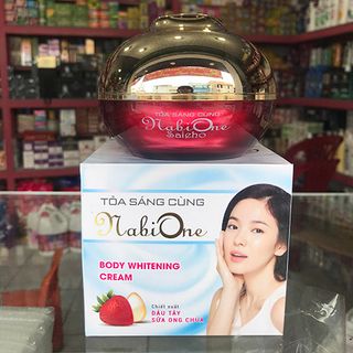 NabiOne sữa ong chúa – Kem dưỡng trắng da toàn thân 200g