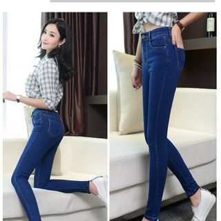 Quần jeans cạp cạo form ôm tôn dáng siêu hot
