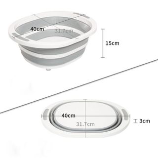 Bộ Rổ và Thớt Gấp Gọn 3in1