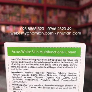 TH-WHITE kem ngừa mụn thâm mờ sẹo trắng da se khít chân lông 12g