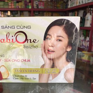 NabiOne Saieho kem bột tắm trắng 200g