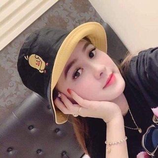 Nón bucket thêu vịt siêu hot - mũ bucket hoa đội đc 2 mặt giá sỉ​, giá bán buôn
