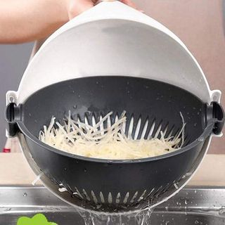 Dụng Cụ Bào Rau Củ Quả Kèm Rổ 9n1