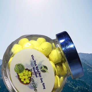 Viên tinh nghệ mật ong rừng Vanbina - 100gr