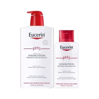 Combo sữa tắm Eucerin 1000ml + 200ml